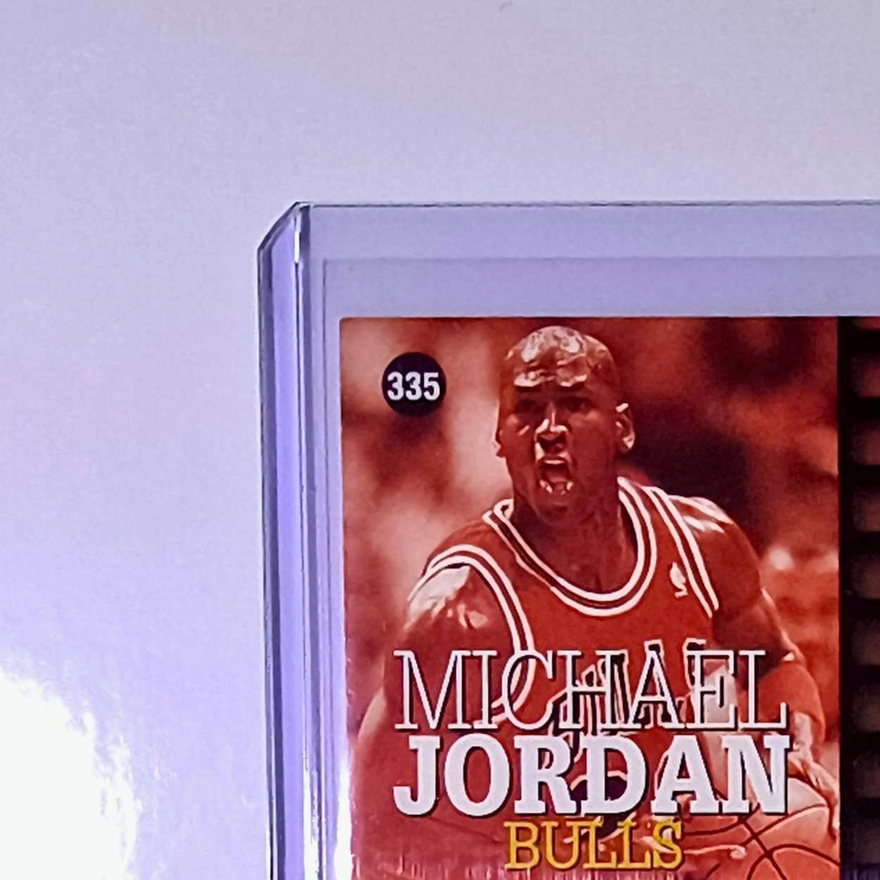 Michael Jordan 1996-97 Hoops  Career Best Game #335 Card Chicago Bulls