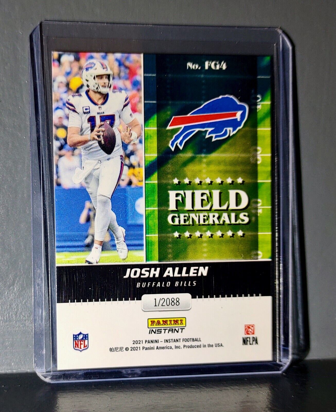 Josh Allen 2021 Panini NFL Instant Field Generals #4 Rookie Card 1 of 2088