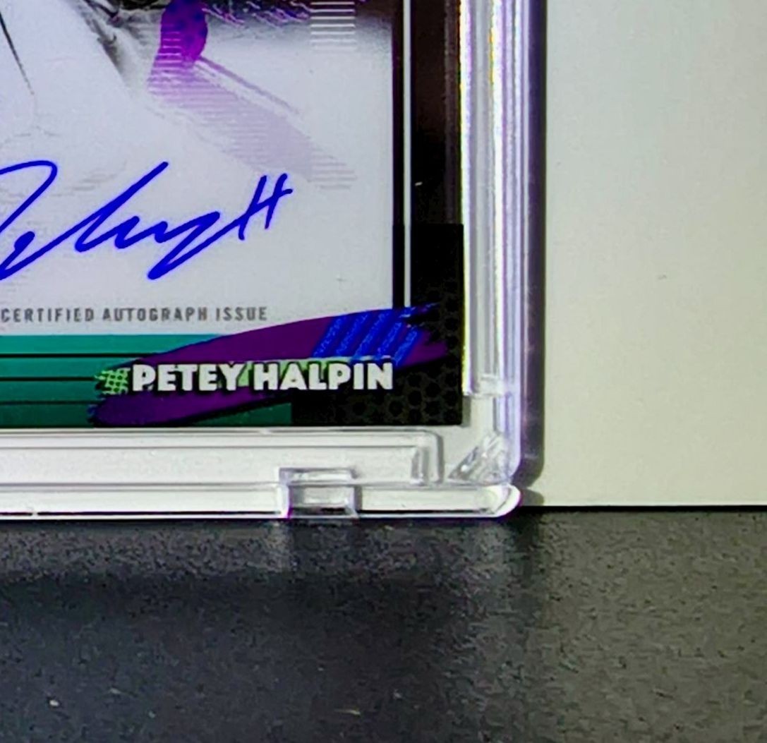 Petey Halpin Rookie 2026 MLB Topps Finest #FA-PH Autograph Card Guardians