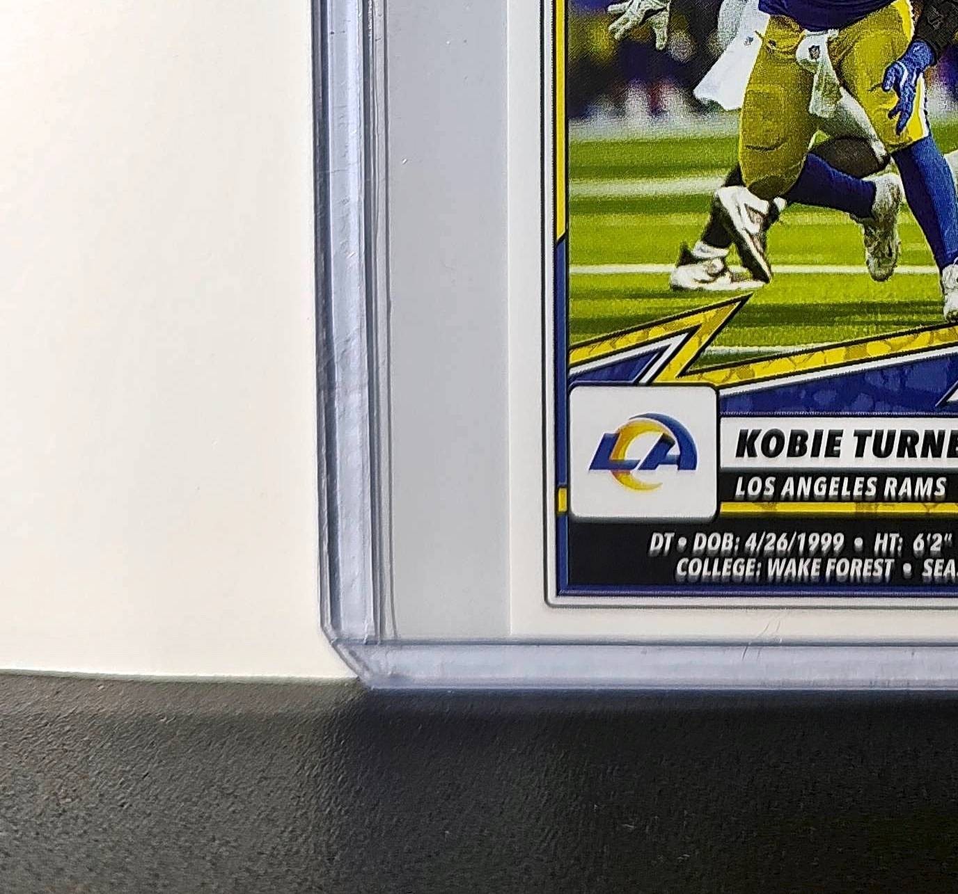 Kobie Turner 2025 Panini NFL #511 Sticker Los Angeles Rams