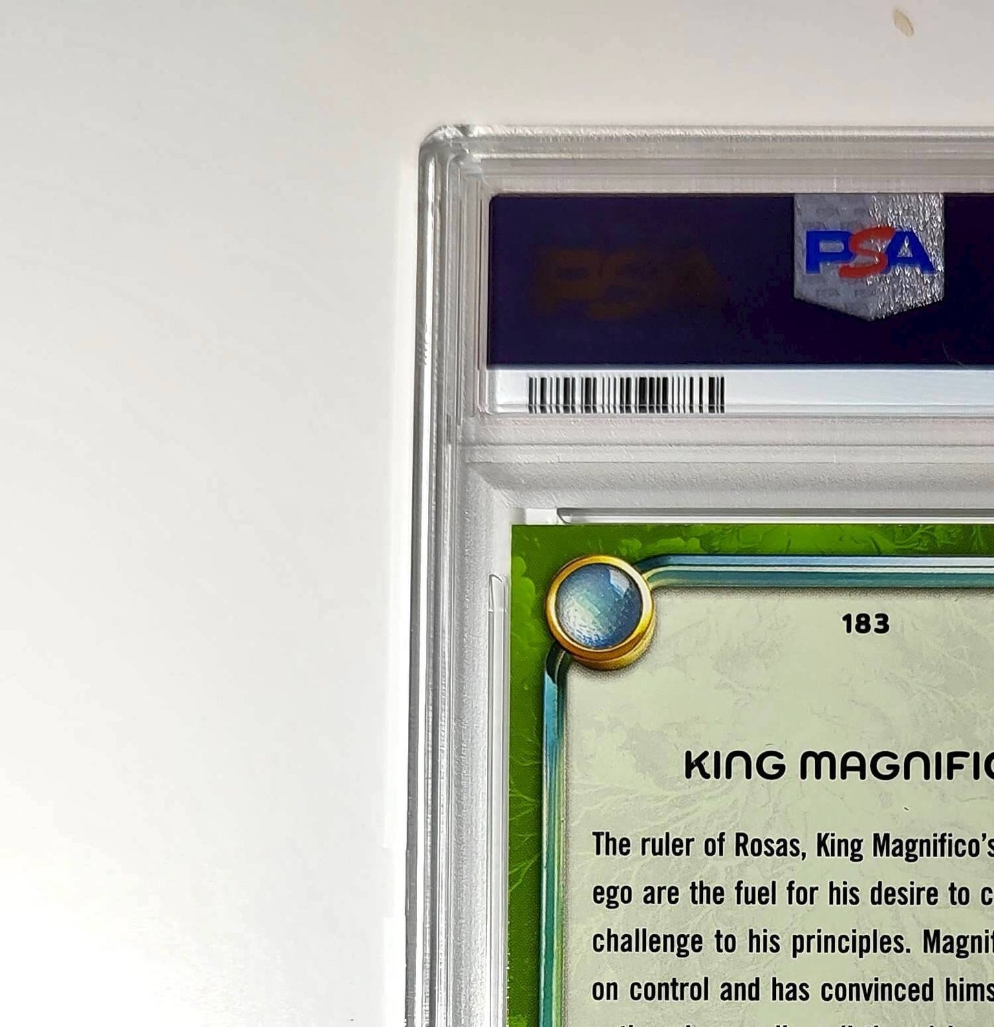 King Magnifico 2025 Topps Disney Wonder #183 Card Wish PSA 9