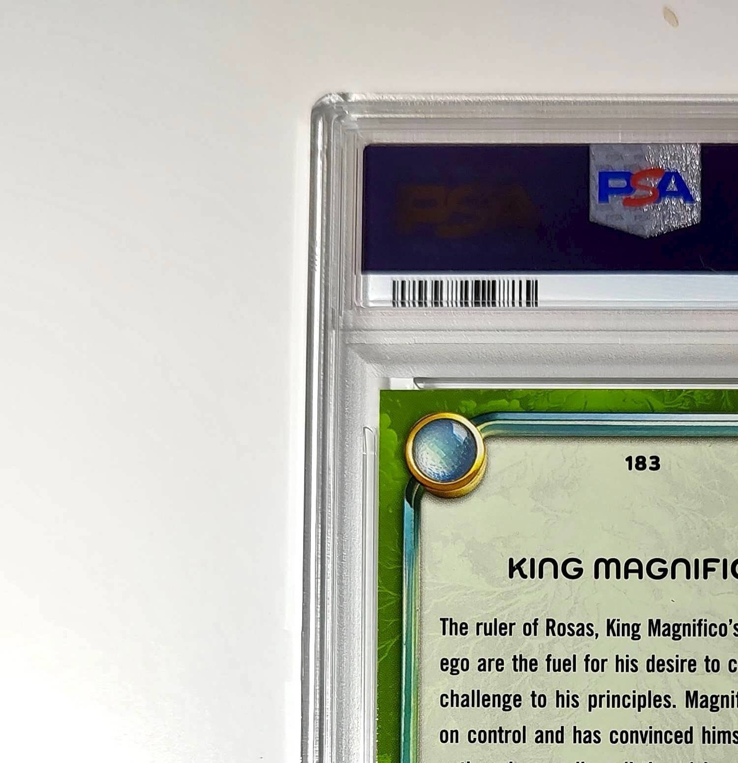 King Magnifico 2025 Topps Disney Wonder #183 Card Wish PSA 9