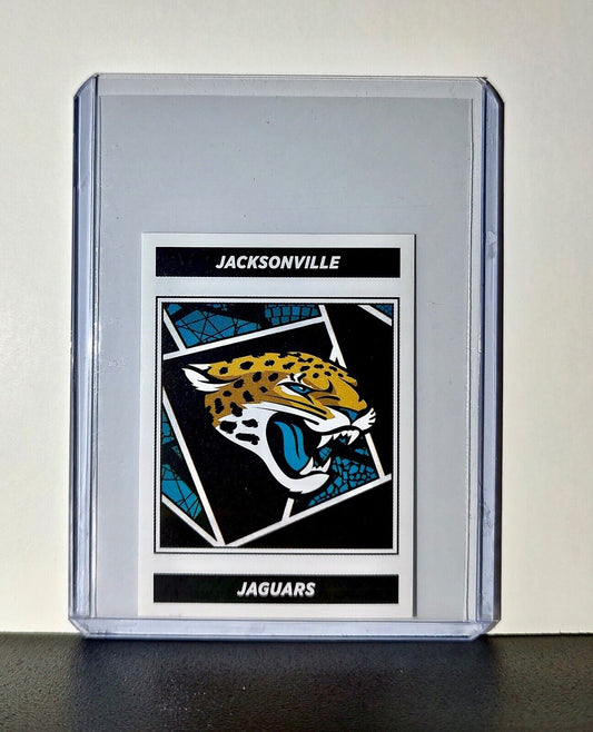 Logo 2024 Panini NFL Sticker #201 Jacksonville Jaguars