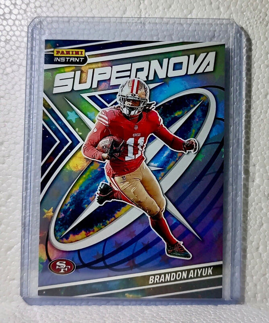 Brandon Aiyuk 2023 Panini NFL #20 Supernova Football Card SF 49ers 1/481