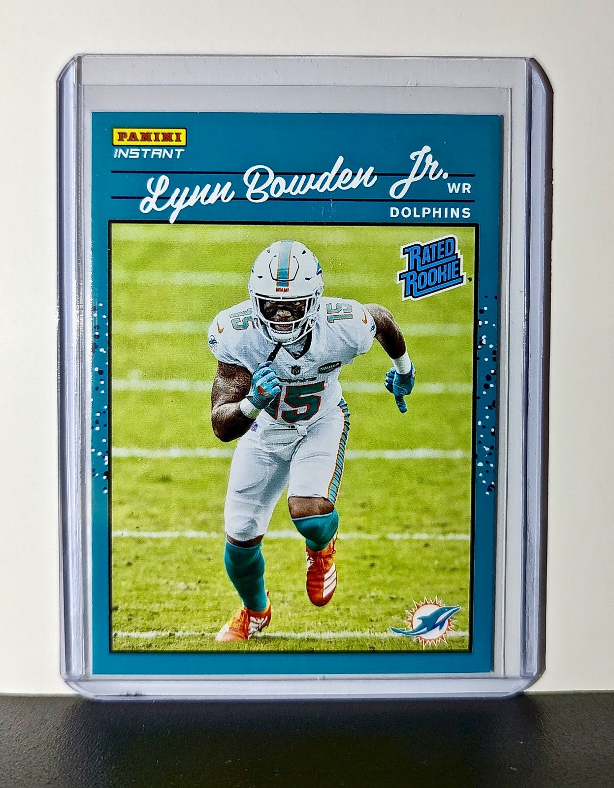 Lynn Bowden Jr. Rookie 2020 Panini NFL #29 Rated Rookie Card Miami Dolphins
