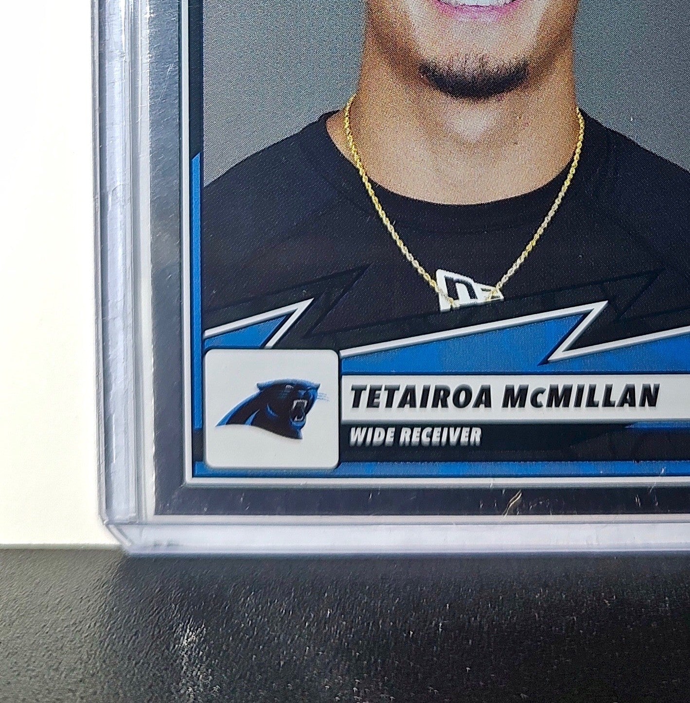 Tetairoa McMillan Rookie 2025 Panini NFL #75 Foil Sticker Card Carolina Panthers