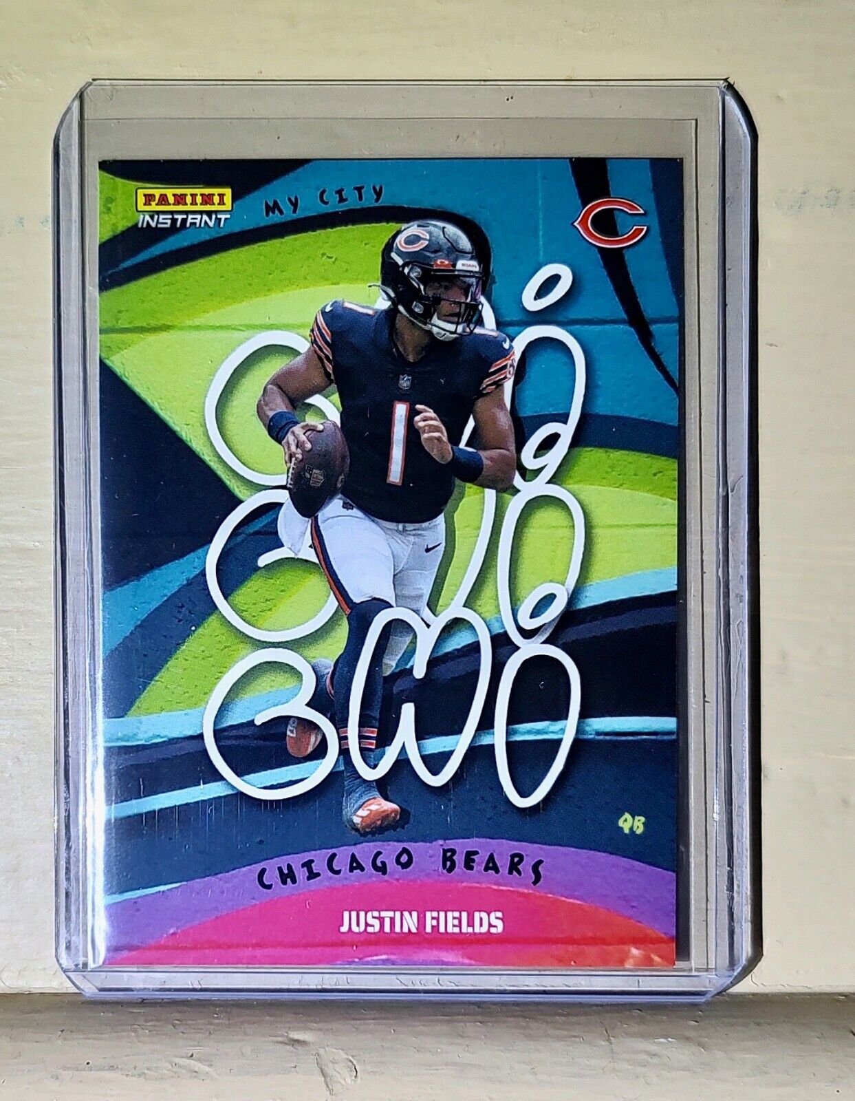 Justin Fields 2022 Panini NFL MyCity #6 Football Card 1/1860