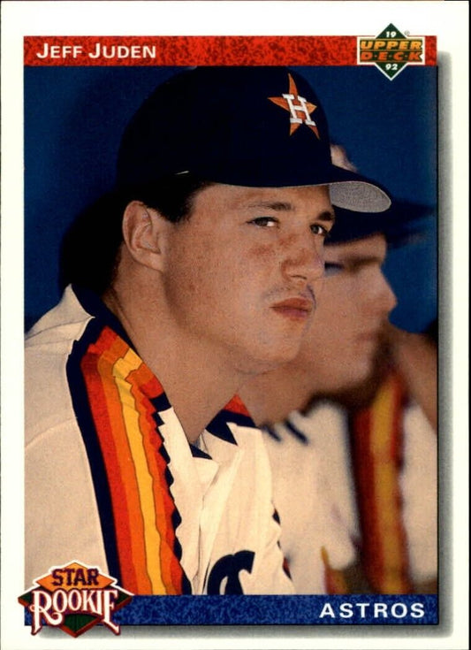 Jeff Juden 1992 Upper Deck MLB #6 Star Rookies Baseball Card Houston Astros