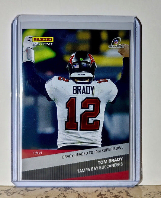 Tom Brady 2020 Panini NFL #210 Football Card Tampa Bay Buccaneers 1 of 686