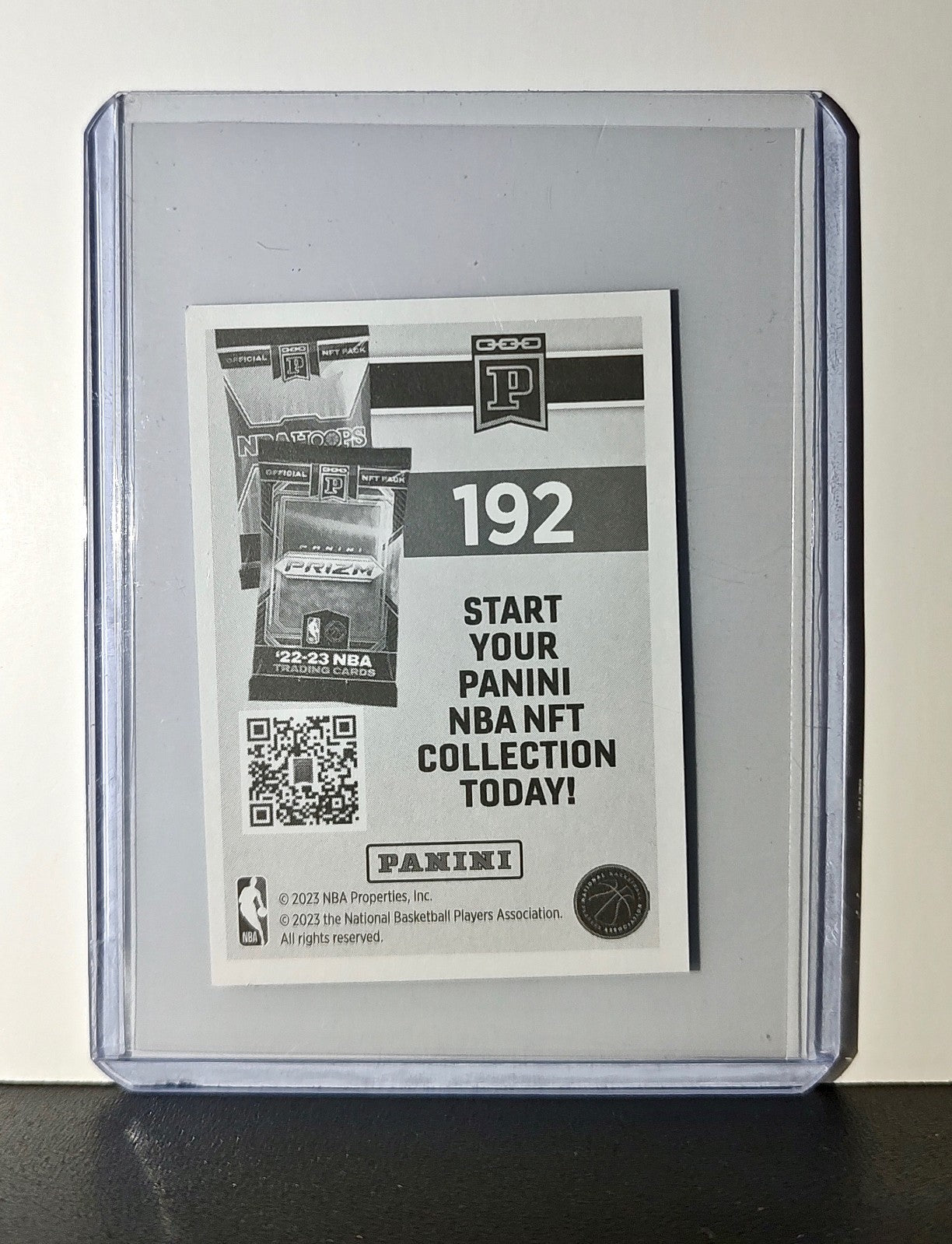 Myles Turner 2023-24 Panini NBA #192 Foil Sticker Indiana Pacers