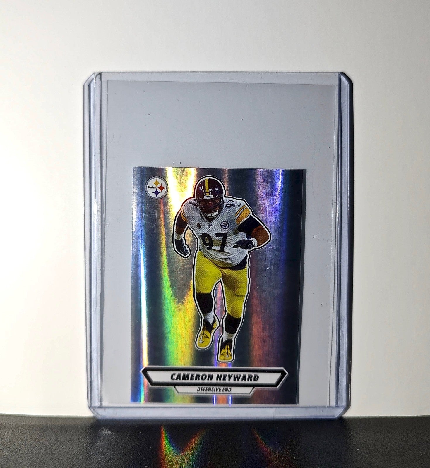 Cameron Heyward 2025 Panini NFL #155 Foil Sticker Steelers