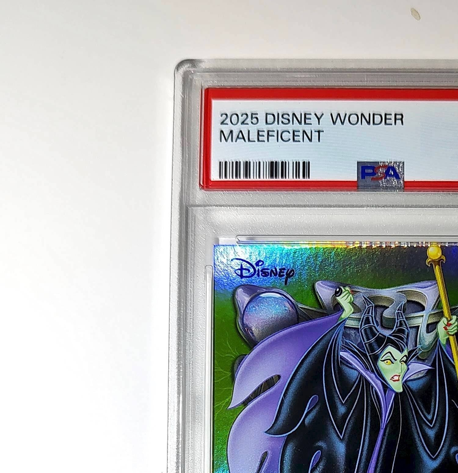 Maleficent 2025 Topps Disney Wonder #175 Card Sleeping Beauty PSA 8