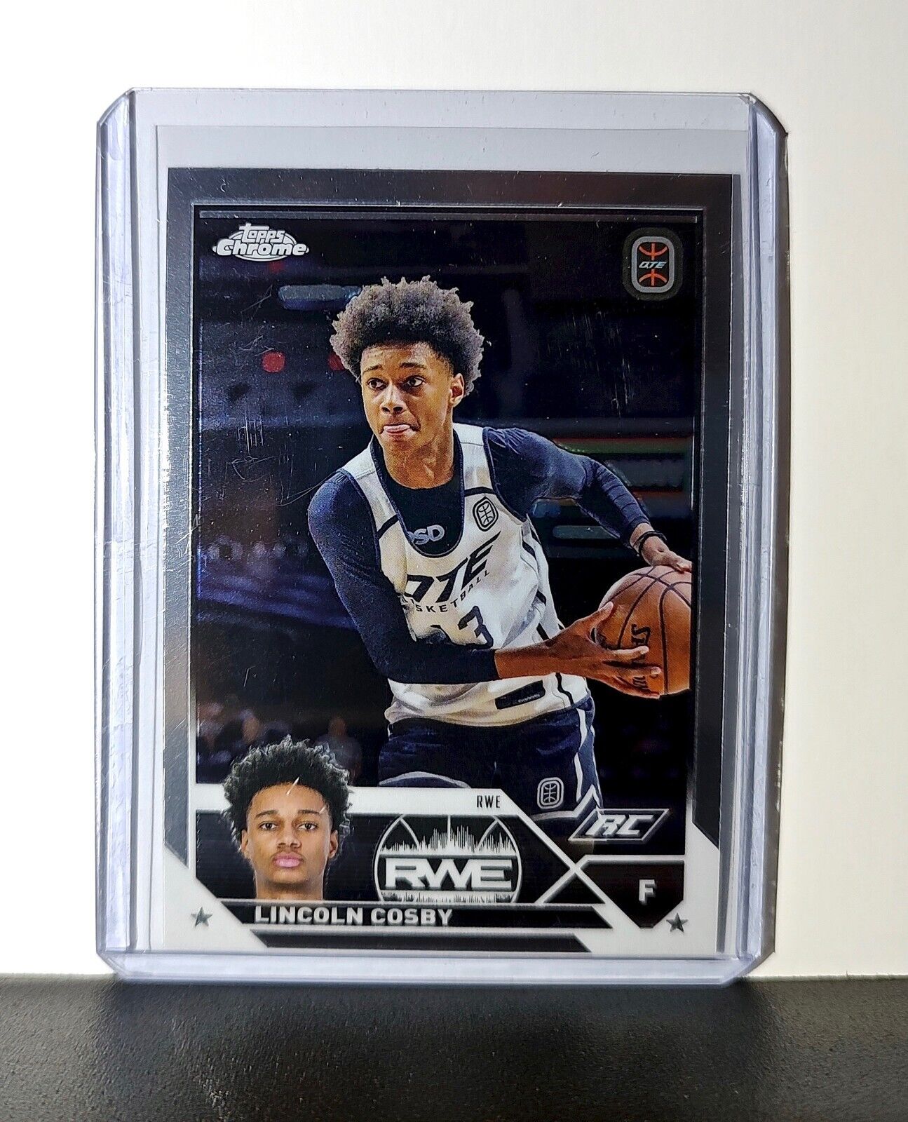 Lincoln Cosby Rookie Card 2023-24 Topps Chrome Overtime #90 RWE