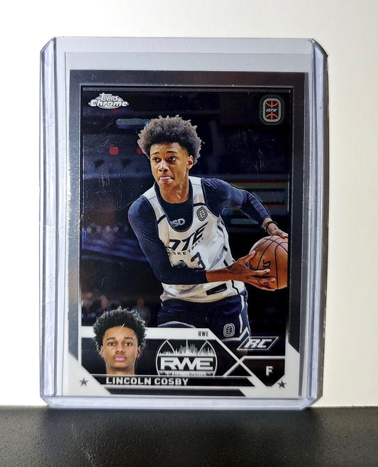 Lincoln Cosby Rookie Card 2023-24 Topps Chrome Overtime #90 RWE