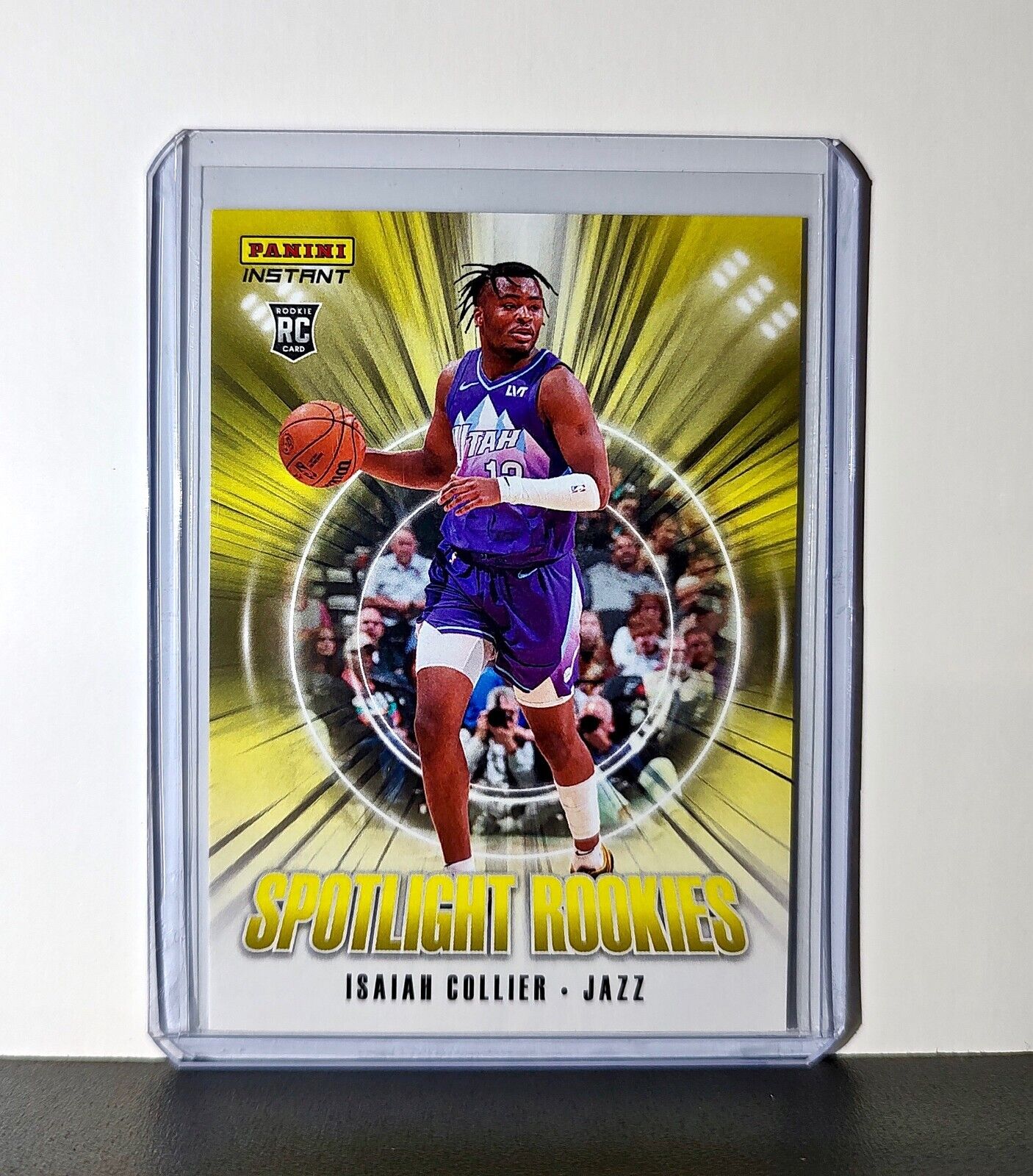 Isaiah Collier Rookie 2024-25 Panini Spotlight Rookies NBA #28 Jazz 1 of 170