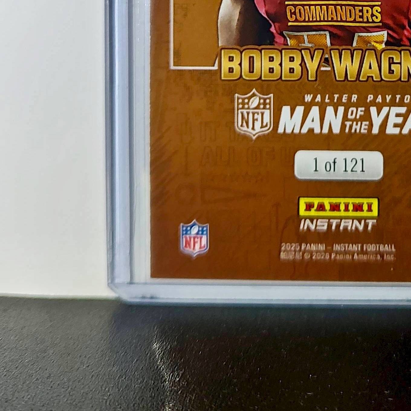 Bobby Wagner 2025 Panini NFL Walter Payton Man of the Year Card 1 of 121