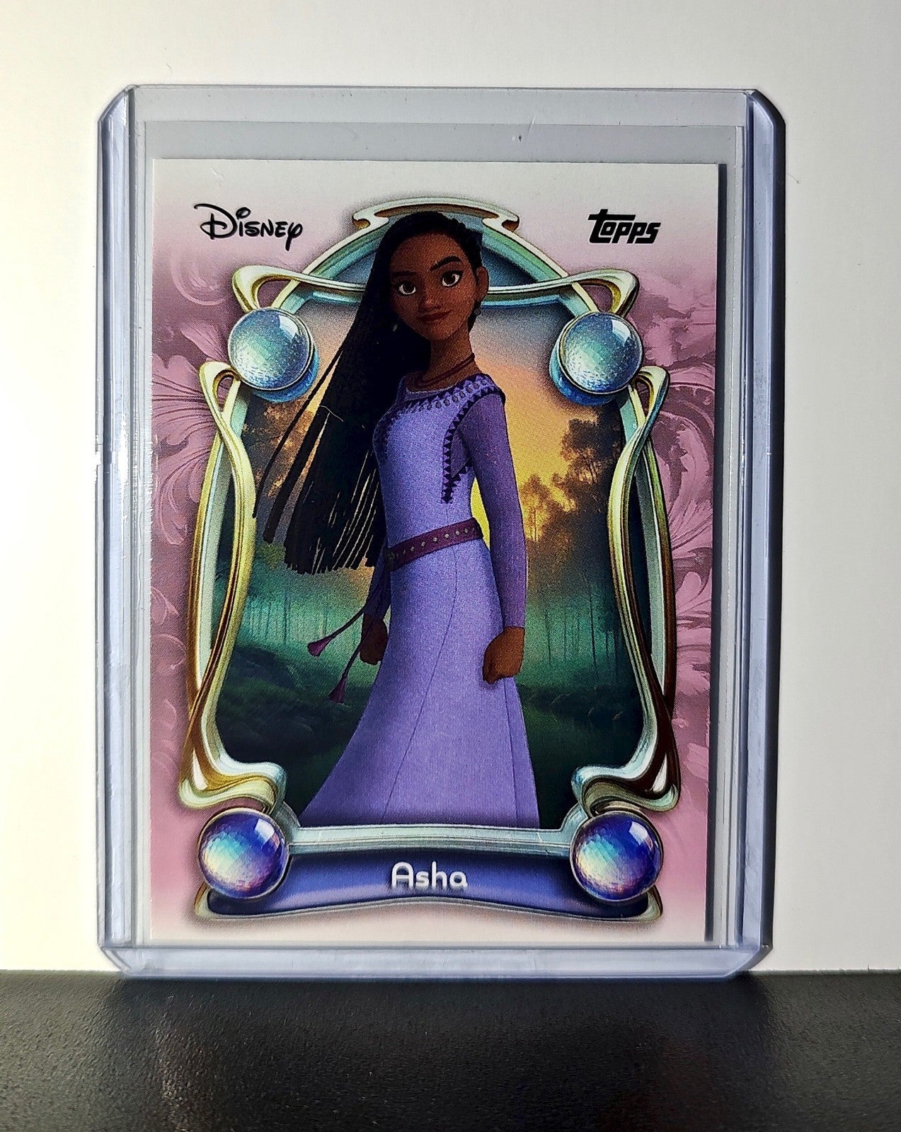 Asha 2025 Topps Disney Wonder #99 Card Wish