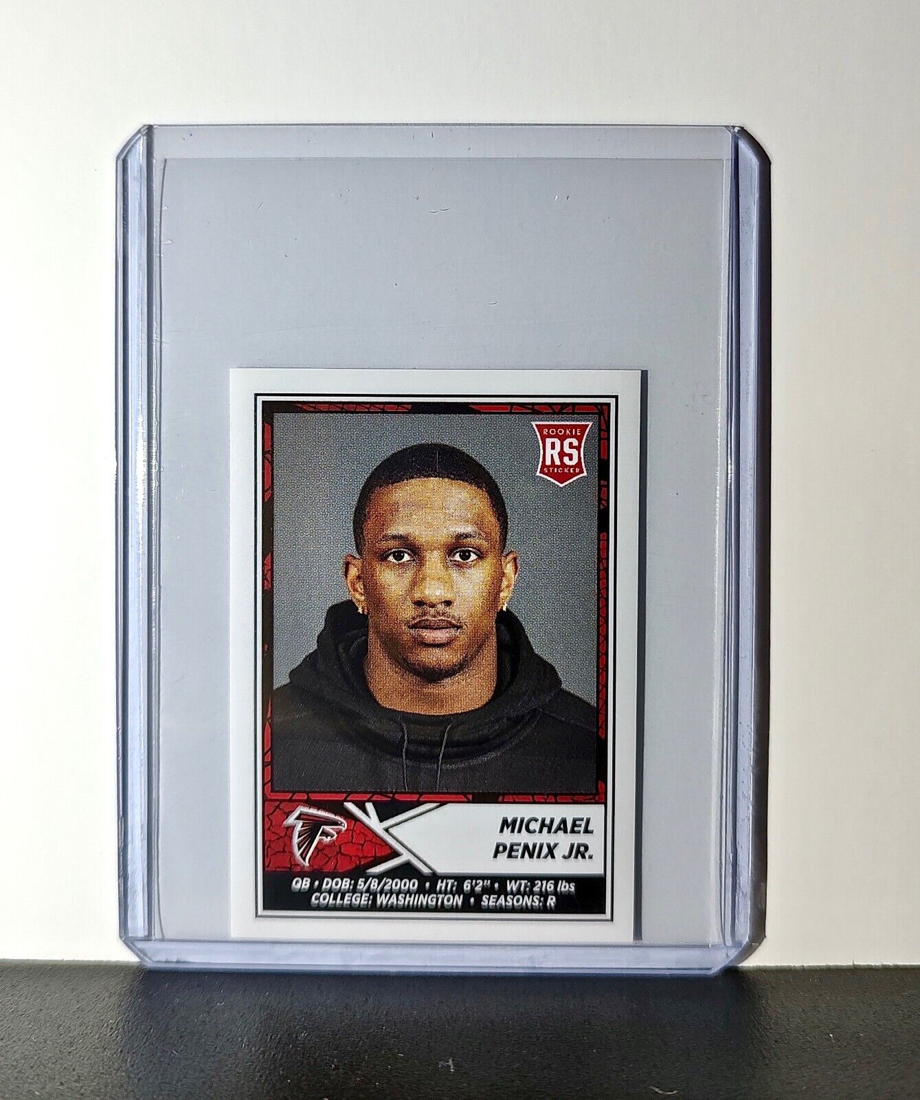 Michael Penix Jr. Rookie 2024 Panini NFL Sticker #433 Atlanta Falcons