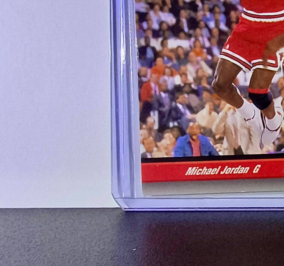 Michael Jordan 1992-93 Upper Deck Game Faces #488 Basketball Card Chicago Bulls