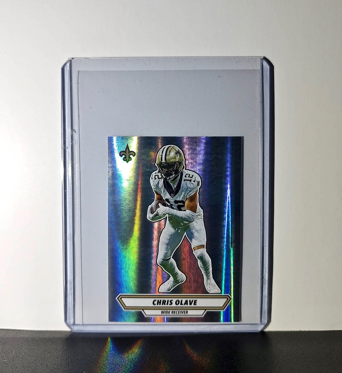 Chris Olave 2025 Panini NFL #459 Foil Sticker New Orleans Saints