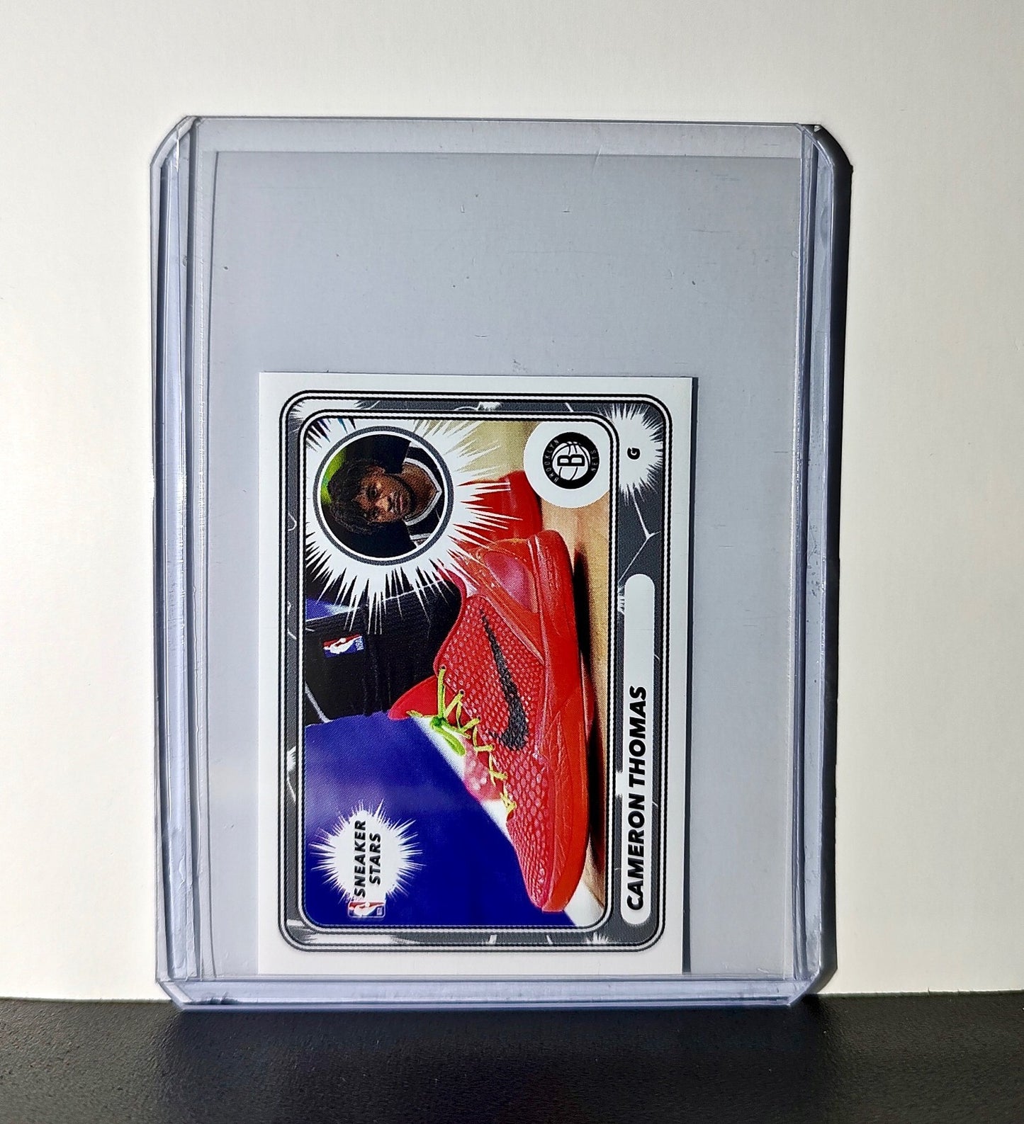 Cameron Thomas Sneaker Stars #34 Sticker Card Brooklyn Nets