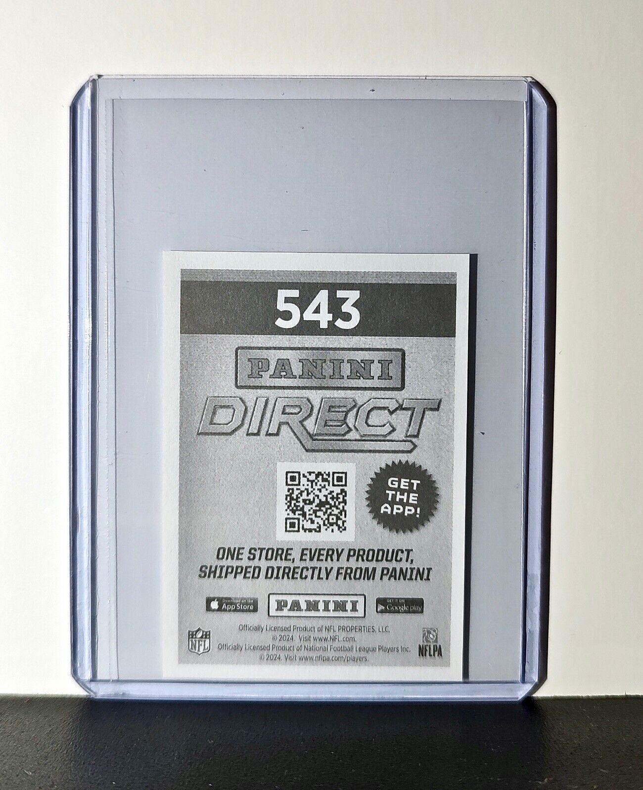 Jaxon Smith-Njigba 2024 Panini NFL Sticker #543 Seattle Seahawks