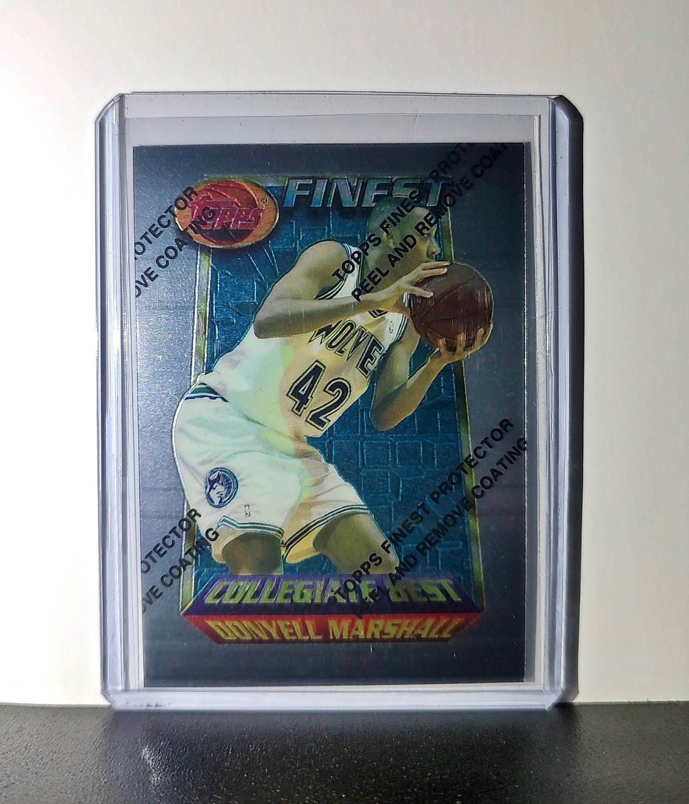 Donyell Marshall 1994-95 Topps Finest #231 Collegiate Best