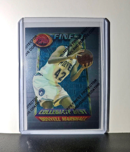 Donyell Marshall 1994-95 Topps Finest #231 Collegiate Best