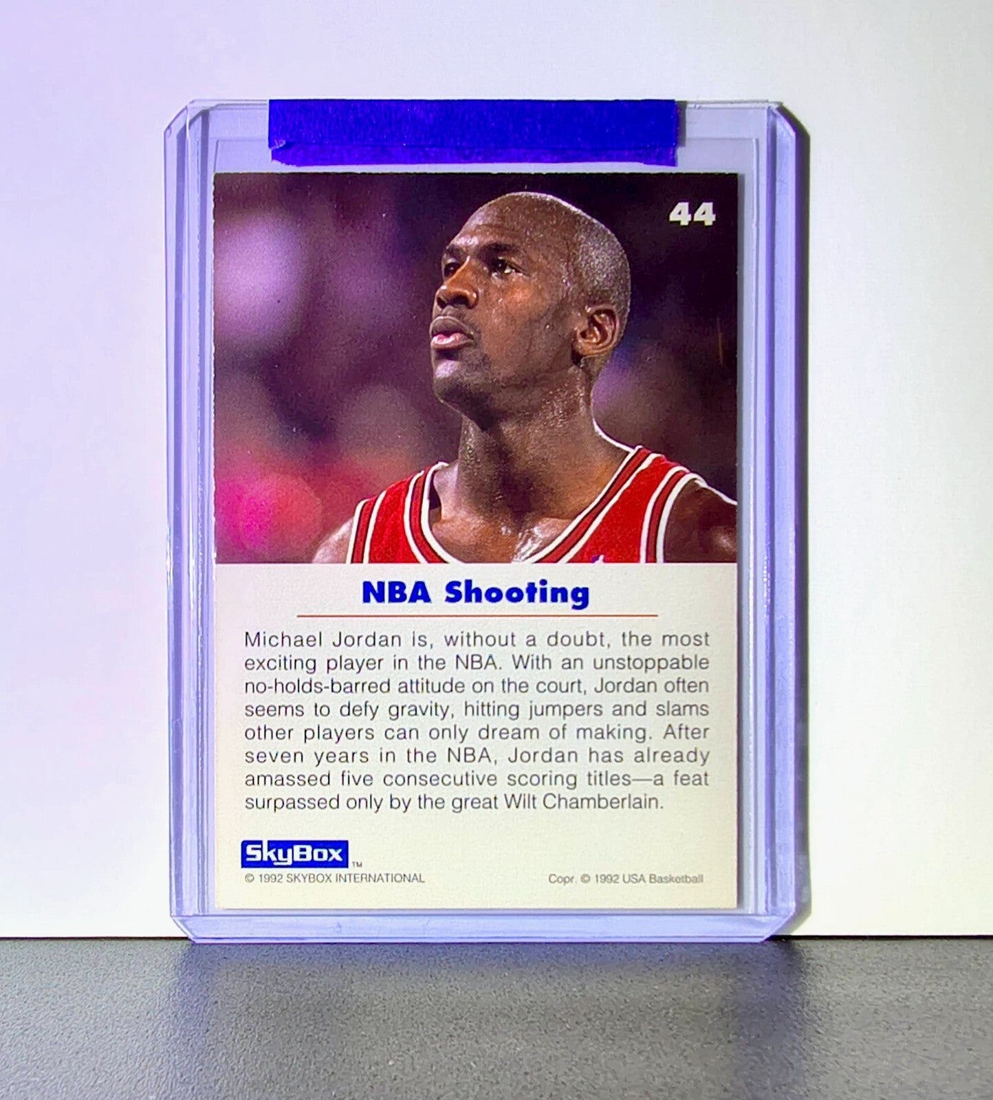 Michael Jordan 1992-93 Skybox USA Basketball #44 Basketball Card Chicago Bulls