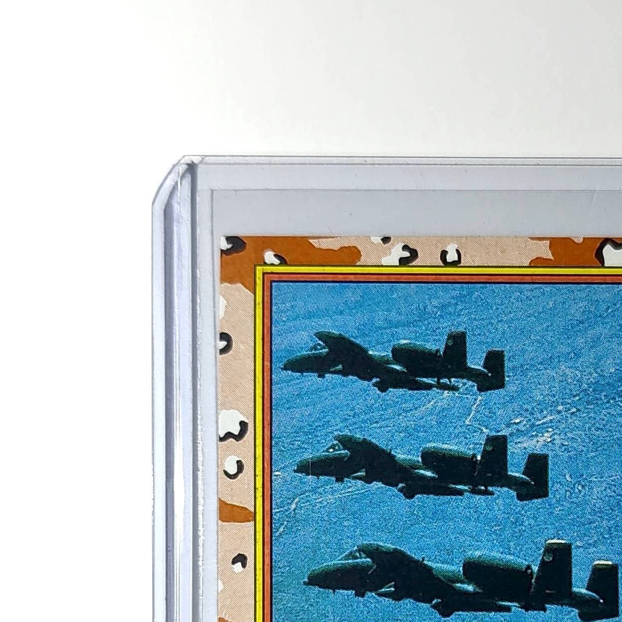 A-10s in Formation 1991 Topps Desert Storm #34 Card