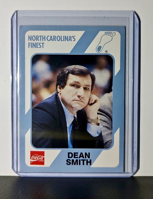 Dean Smith 1989 Collegiate Collection #2 Card North Carolina Tar Heels