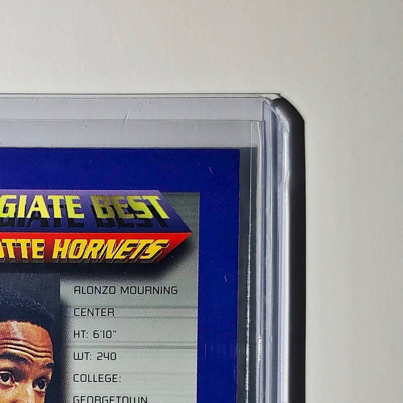 Alonzo Mourning 1994-95 Topps Finest #230 Collegiate Best