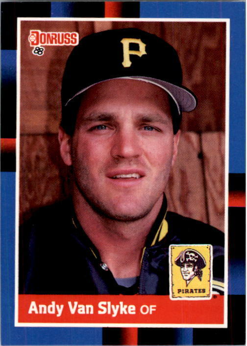 1988 Andy Van Slyke Donruss Baseball Card #291