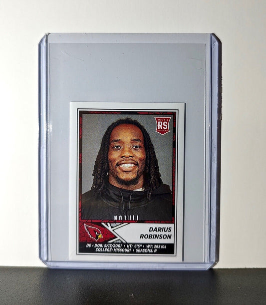 Darius Robinson Rookie 2024 Panini NFL Sticker #497 Arizona Cardinals