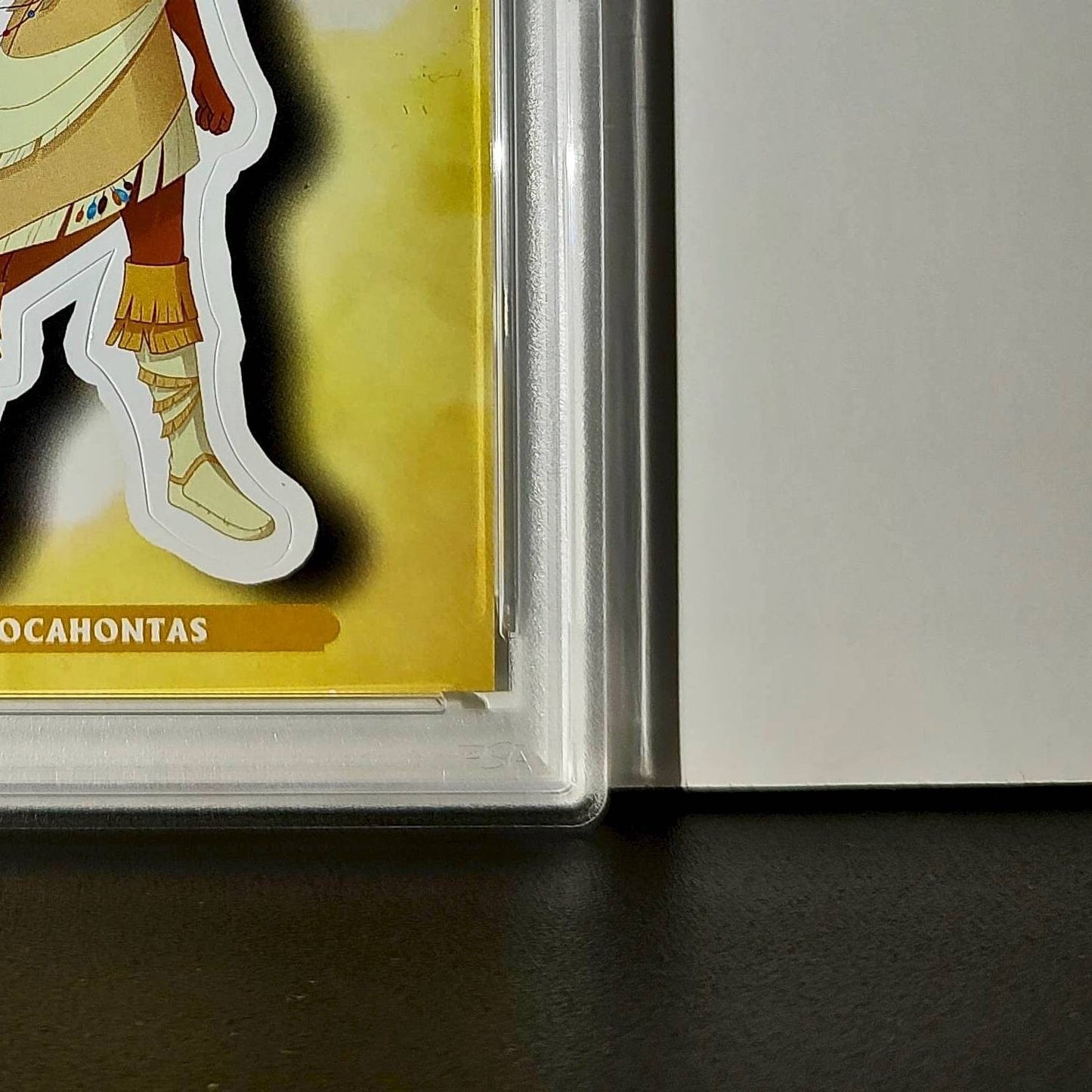Pocahontas 2025 Topps Disney #ES-17 Enchanted Sticker Card Pocahontas PSA 9