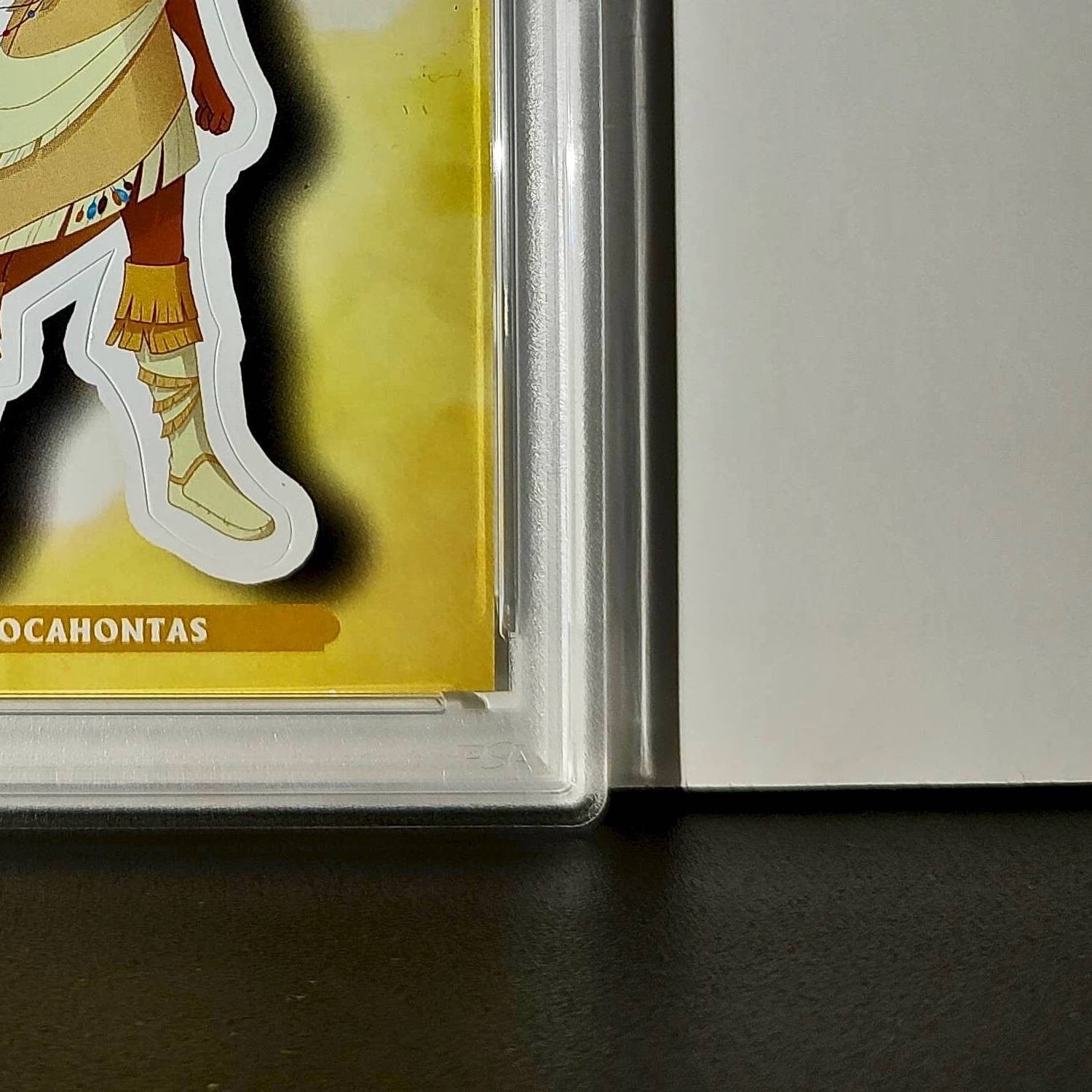 Pocahontas 2025 Topps Disney #ES-17 Enchanted Sticker Card Pocahontas PSA 9