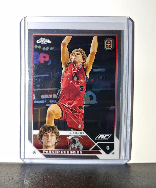 Parker Robinson Rookie Card 2023-24 Topps Chrome Overtime #35 City Reapers