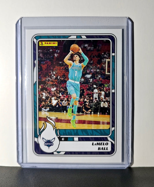 LaMelo Ball 2024-25 Panini NBA #45 Sticker Card Charlotte Hornets