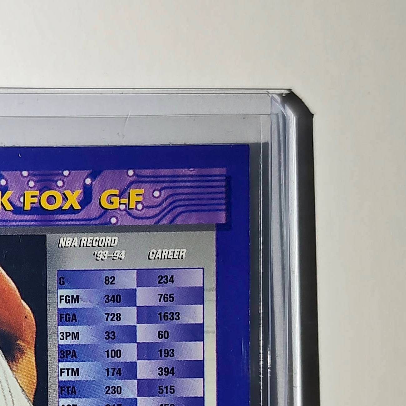 Rick Fox 1994-95 Topps Finest #306 Basketball Card