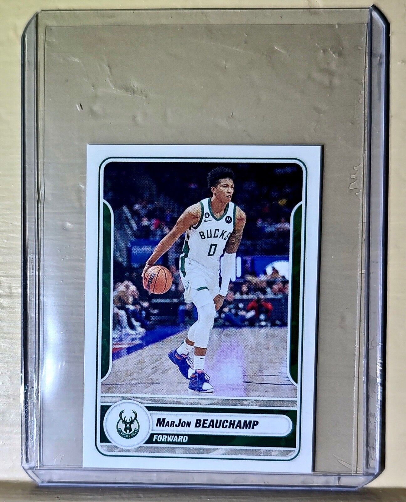 2023-24 MarJon Beauchamp Panini NBA Basketball #227 Sticker Milwaukee Bucks