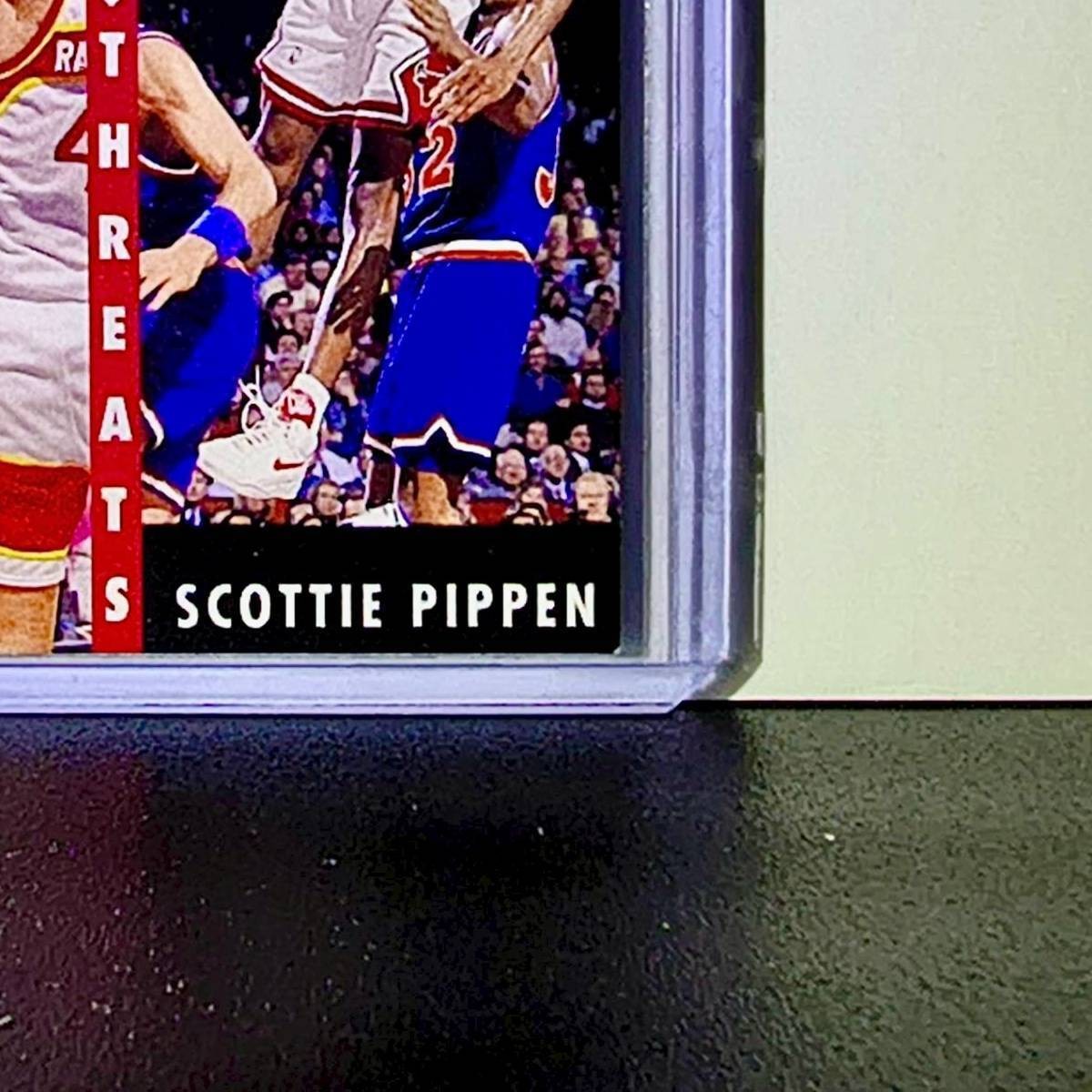 Michael Jordan Scottie Pippen Scoring Threats 1992-93 Upper Deck #62 Card Bulls