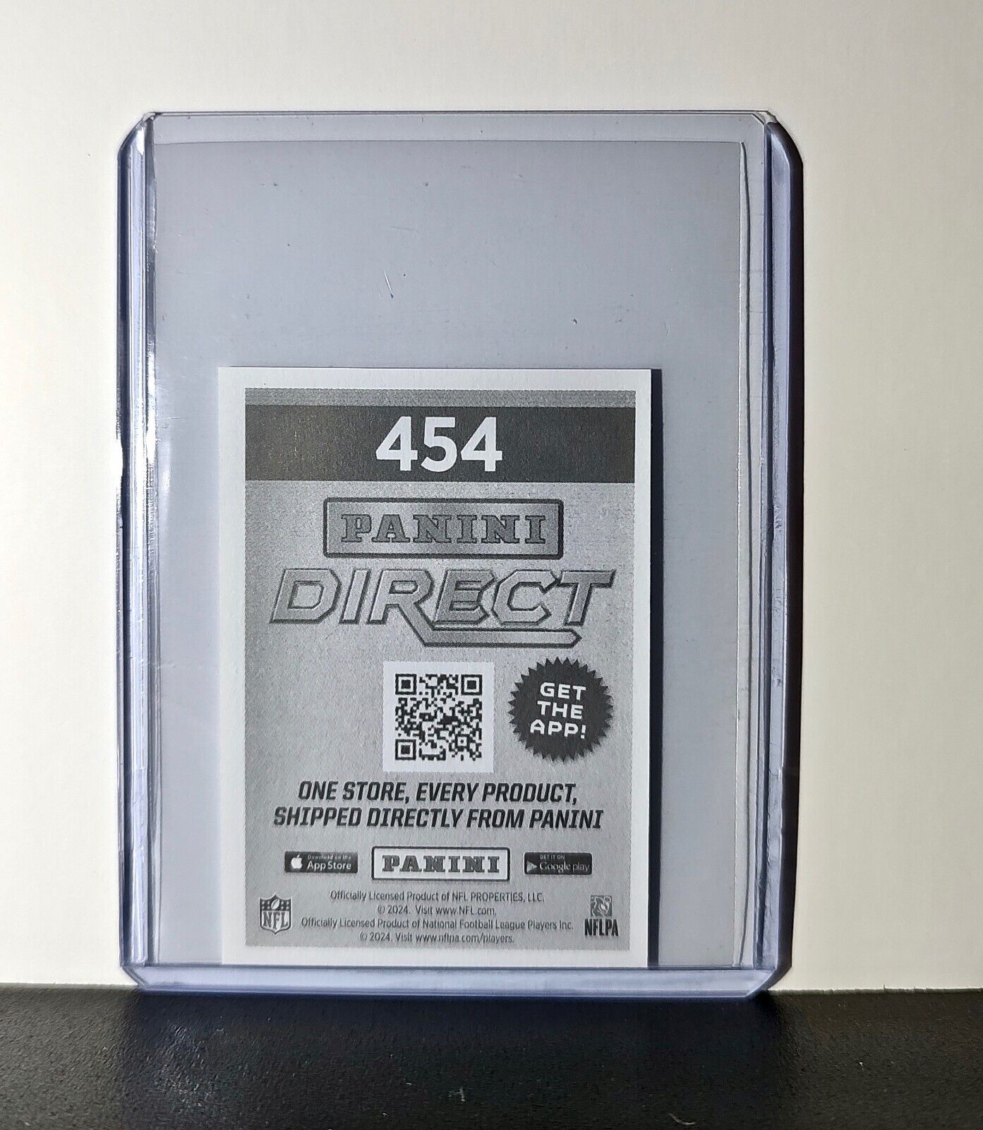 Xavier Legette Rookie 2024 Panini NFL Sticker #454 Carolina Panthers