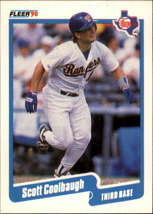 1990 Scott Coolbaugh Fleer Baseball Card #293