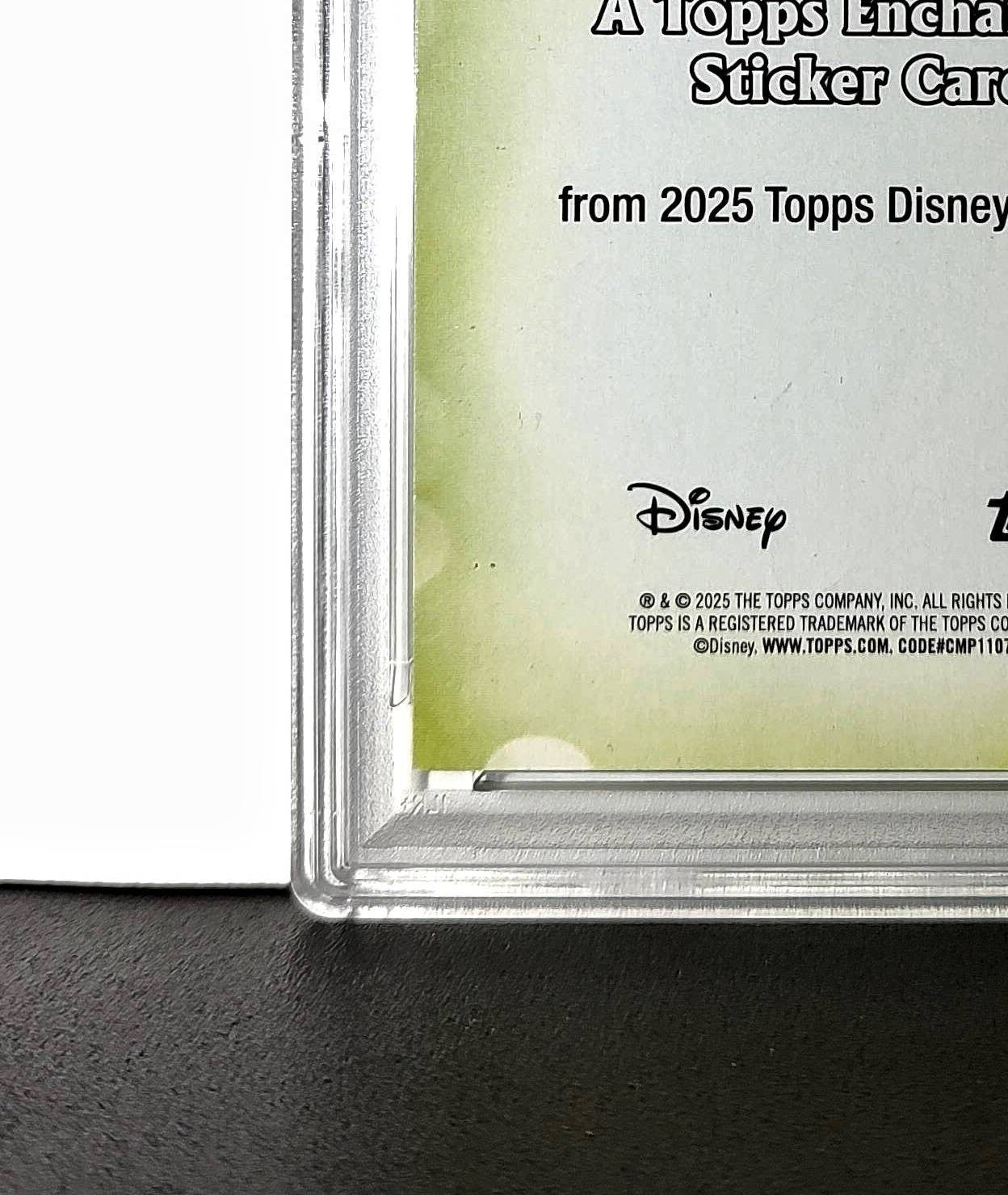 Raya 2025 Topps Disney #ES-24 Enchanted Sticker Card PSA 10