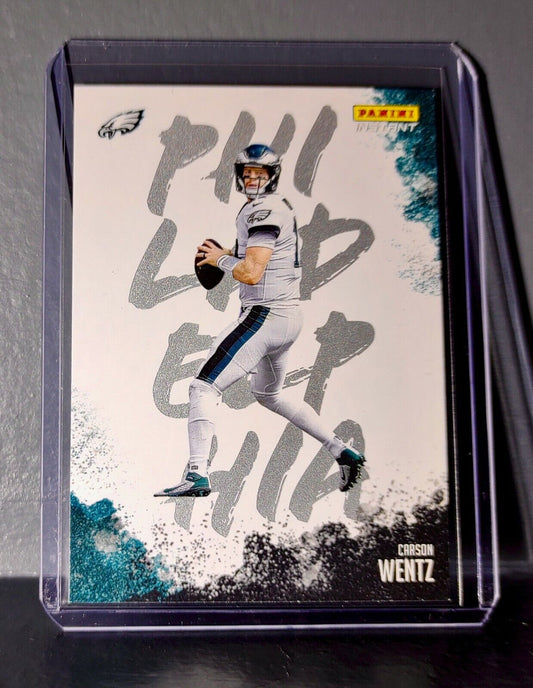 Carson Wentz 2020 Panini NFL Instant My City #2 Football Card 1 of 1275