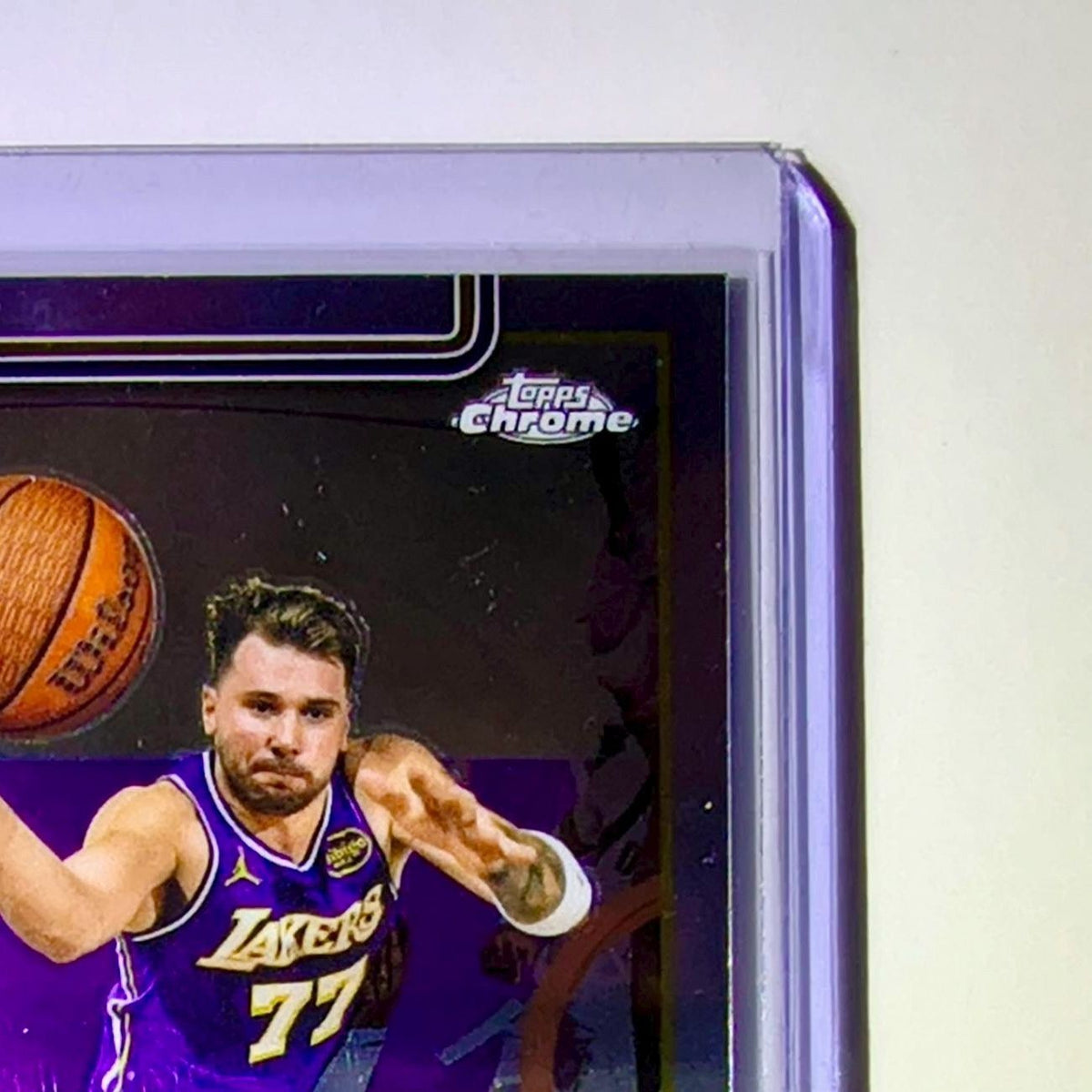 Luka Dončić 2025-26 NBA Topps Chrome Update #2 Card Los Angeles Lakers