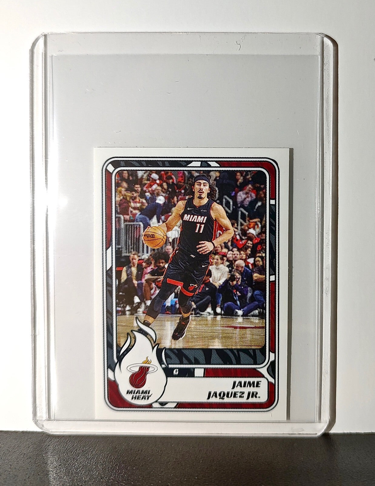 Jaime Jaquez Jr. 2024-25 Panini NBA #208 Sticker Card Miami Heat