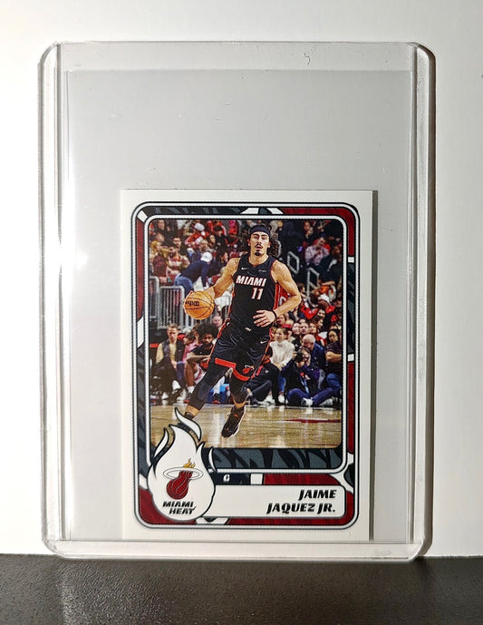Jaime Jaquez Jr. 2024-25 Panini NBA #208 Sticker Card Miami Heat