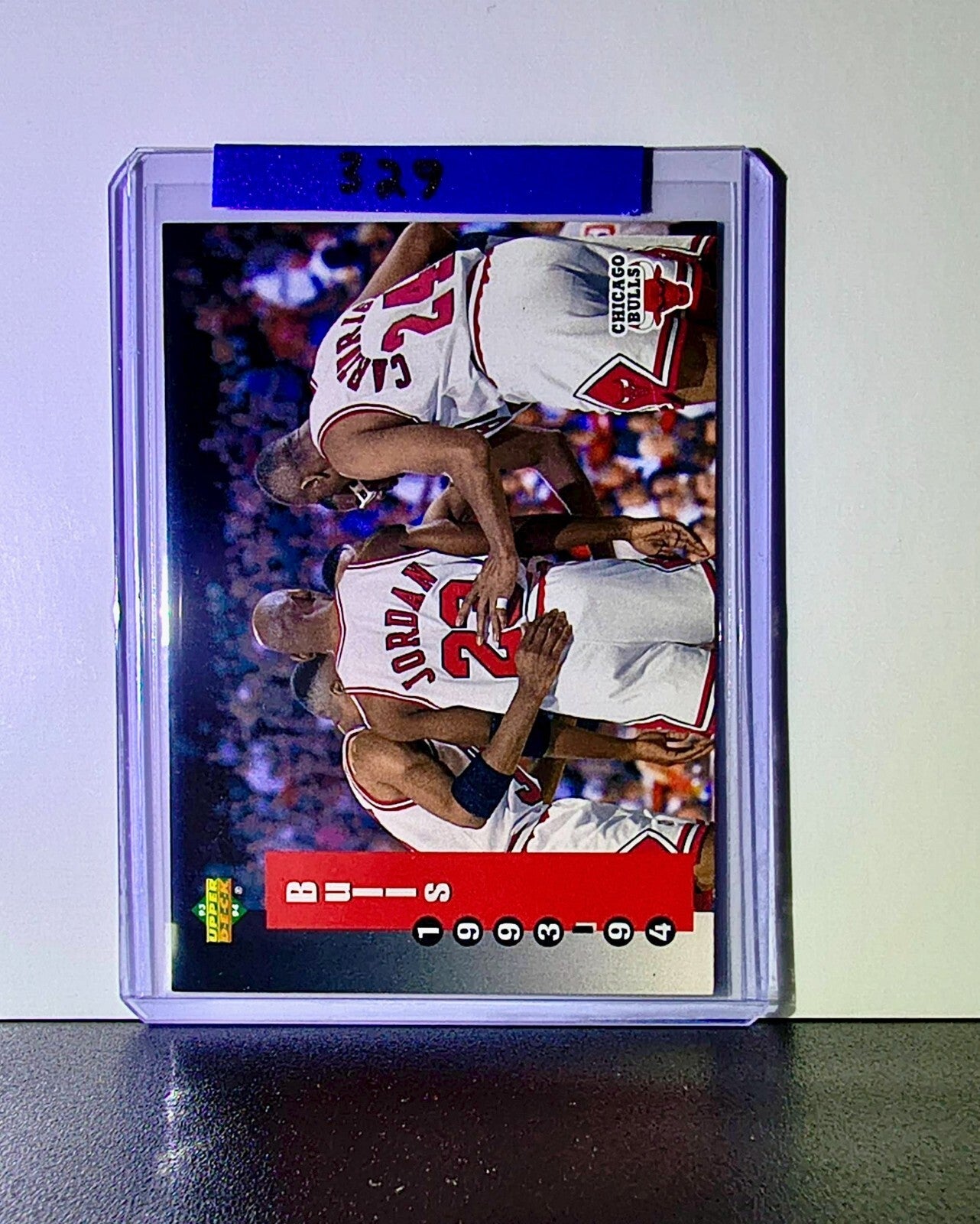 Michael Jordan 1993-94 Upper Deck Bulls Schedule #213 Basketball Chicago Bulls
