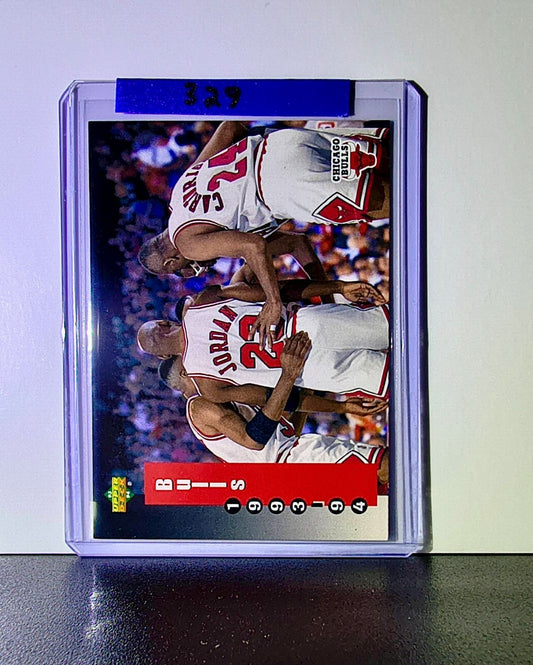 Michael Jordan 1993-94 Upper Deck Bulls Schedule #213 Basketball Chicago Bulls